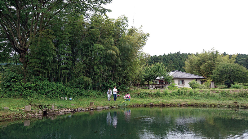 えさ釣り共用池