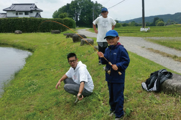 えさ釣り専用池