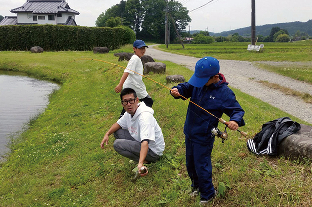 うれしそうな表情です。